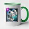 Cana maner verde personalizata Clash Royale - Skeleton Dragons, INOVATIX&reg;. 330ml