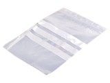 Pungă cu fermoar PLAST 220x160mm, grosime 50um &ndash; cod 02-04-1622