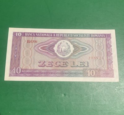 Bancnota 10 lei 1966 RSR necirculată foto