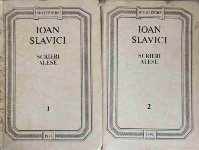 SCRIERI ALESE VOL.1-2-IOAN SLAVICI-222885 foto