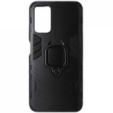 Husa tip capac spate Armor Ring neagra pentru Xiaomi Redmi 9T, 9 Power, Poco M3