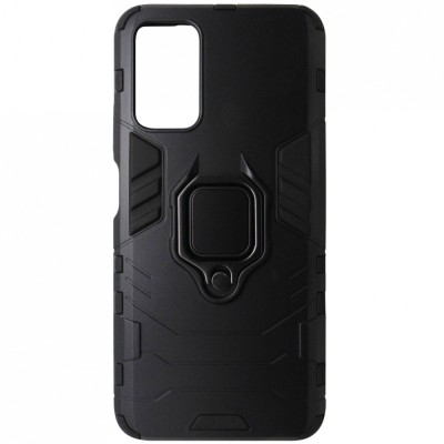 Husa tip capac spate Armor Ring neagra pentru Xiaomi Redmi 9T, 9 Power, Poco M3 foto