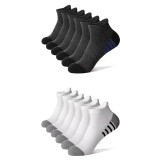 Set 12 perechi de sosete pentru barbati, SS040, Gri/Alb, marime universala