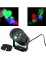 Proiector LED de interior cu 2 diapozitive colorate: Inimioare si Fulgi Zapada