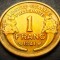 Moneda istorica 1 FRANC - FRANTA, anul 1941 *cod 3986 = excelenta!