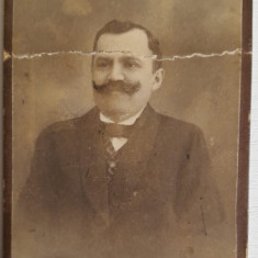 CDV vechi, sec XIX, atelier Bistrita / Bistritz, Alexander Rosu / Alexandru Rosu