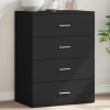 VidaXL Dulap, negru, 60x39x80 cm, lemn prelucrat 840528