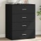vidaXL Dulap, negru, 60x39x80 cm, lemn prelucrat 840528