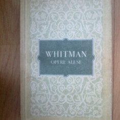h1a Opere Alese - Walt Whitman