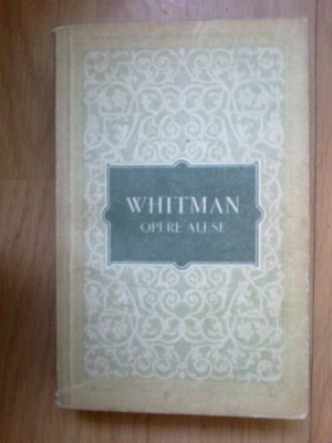 h1a Opere Alese - Walt Whitman foto