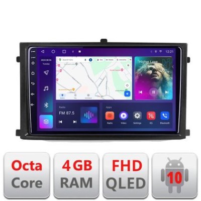 Navigatie Rexton 2019- B-REXTON Android Ecran QLED octa core 4+64 carplay android auto KIT-REXTON+EDT-E309V3 CarStore Technology foto