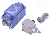 Limitator cursă manetă TELEMECANIQUE SENSORS R 41mm, rolă metalică &Oslash;22mm NO NC