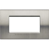 Rama Ornament 4M metal Living Light Bticino Otel Slefuit LNA4804ACS