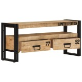Cumpara ieftin Comoda TV, 100 x 30 x 45 cm, lemn masiv de mango