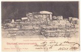 7 - COSTIUI, Maramures, The workers in the Salt Mine, Litho - old PC - used 1903, Circulata, Printata