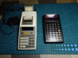 Calculator de birou vintage /afisaj vfd /set 2 bucati /defecte Texas sr51/Mondimat