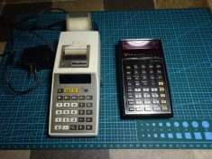 Calculator de birou vintage /afisaj vfd /set 2 bucati /defecte Texas sr51/Mondimat