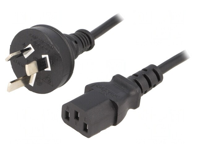 Cablu Alimentare 1.8m IEC C13 PVC