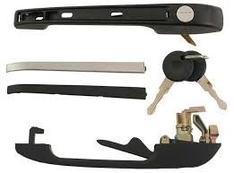 Maner usa exterior Audi 80 B2, 1978-1986, 100/200 C2 1977-1983, , cu cheie , cu 1 butuc yala, 813837206C, Dreapta foto