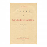 I. L. Caragiale, Opere, cu dedicația lui Serban Cioculescu, 7 volume