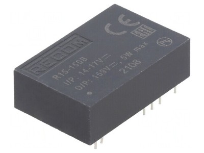 Convertor DC/DC 5W 14-17V la 92-200VDC DIP24 foto