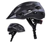 Cumpara ieftin Casca de bicicleta Dunlop, cu lumina LED, unisex, negru, L (58-61 cm) - RESIGILAT