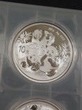 China - Panda 2025 - Moneda de argint , 30 gr. / 999, Asia