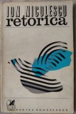 ION NICOLESCU - RETORICA (VERSURI, editia princeps 1975) [coperta + file patate]