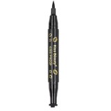 Eyeliner tus carioca, Kiss Beauty, cu stampila semiluna , 02