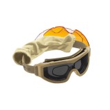 Ochelari protectie F-TAC Swiss Eye Tan
