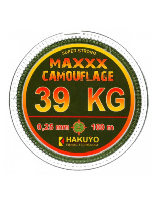 Fir textil MAXXX CAMOUFLAGE Hakuyo, 100m, 0.50 mm foto