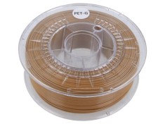 Filament PET-G DEVIL DESIGN 1,75mm Maro Deschis 1kg &ndash; Cod PETG-1.75-LIGHT-BROWN