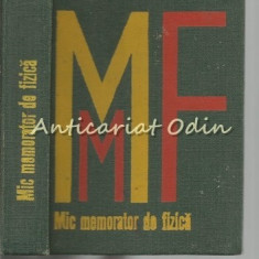 Mic Memorator De Fizica - Ioan-Lovit Popescu, Anatolie Hristev