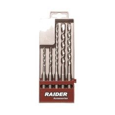 Set burghie pentru zidarie 5 bucati &Oslash;4-10mm, Raider 157113