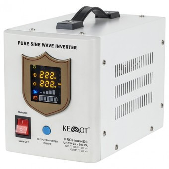 Ups centrale termice sinus pur 500va/300w 12v kemot foto