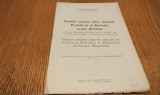 CAPTARI ACTUALE INTRE AFLUENTII PRUTULUI SI AI SIRETULUI in Jud. Dorohoi - Victor Tufescu - Editura Tip. "Viitorul", Botosani, 1933, 10 p.