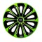 Set 4 capace roti Extra strong green R15 pentru gama auto Mini Cooper