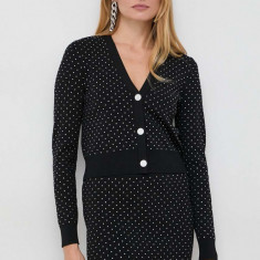 MICHAEL Michael Kors cardigan femei, culoarea negru, light