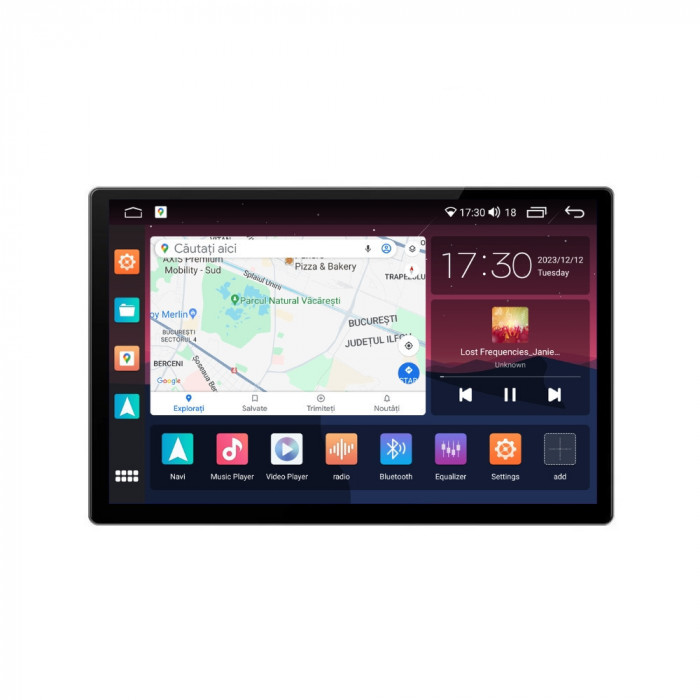 Navigatie dedicata cu Android Toyota Hilux VII 2004 - 2015, 8GB RAM, Radio GPS