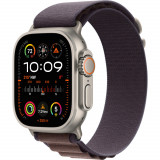 Cumpara ieftin Apple Watch Ultra 2 Cellular 49mm Titanium Case, Indigo Alpine Loop, Small