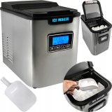 Cumpara ieftin Masina de Facut Cuburi de Gheata pe 3 Dimensiuni, Capacitate 12 kg/zi, Rezervor 2,2 L, Putere 120W, Afisaj LCD