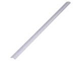 Profil de completare albă aluminiu 1m TOPMET SKIRT10