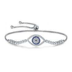 Bratara din Argint --BLUE EYES Tennis--- ARG383A