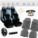 COLOR BOX &ndash; GRI Huse auto+Husa volan+Sup.Telefon+Covorase