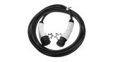 VHBW Cablu de &icirc;ncărcare pentru mașină electrică, hibridă plug-in - cablu tip 2 la tip 2, monofazat, 32 A, 7 kW, 7 m