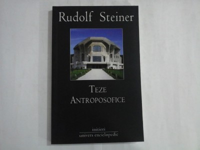 TEZE ANTROPOSOFICE - RUDOLF STEINER foto