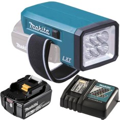Makita DEBDML186 - Lampa + Acumulator Li-Ion 18 V 3 Ah + Incarcator foto