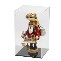 Vitrina prezentare figurine roci minerale - 150 x 150 x 250 mm