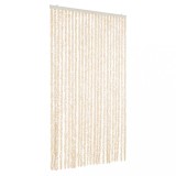 Cumpara ieftin Perdea pentru insecte, bej si alb, 100x220 cm, chenille