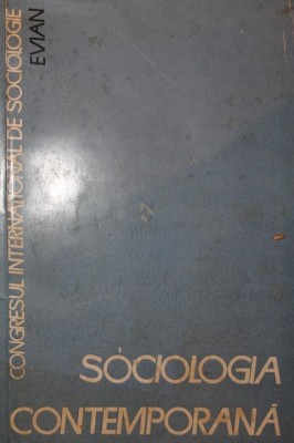 SOCIOLOGIA CONTEMPORANA foto